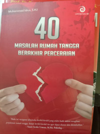 Image of 40 Masalah rumah tangga berakhir perceraian