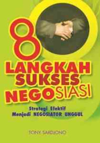 Image of 8 Langkah  Sukses Negosiasi
