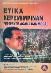 Image of Etika Kepemimpinan Perspektif Agama dan Moral