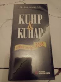 Image of KUHP dan KUHAP ; edisi revisi 8