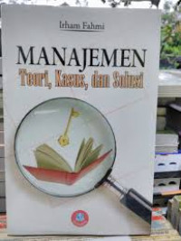 Image of Manajemen ; teori praktik dan riset pendidikan