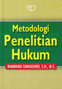 Image of Metodologi Penelitian Hukum
