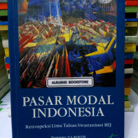 Image of Pasar Modal Indonesia ; Retrospeksi lima tahun swastanisasi BEJ