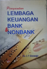 Image of Pengantar Lembaga Keuangan  Bank dan Nom Bank