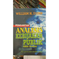 Image of Pengantar analisis  kebijakan publik edisi kedua
