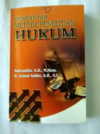 Image of Pengantar metode penelitian hukum