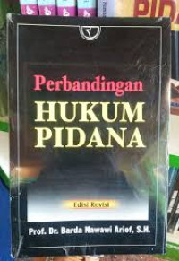 Image of Perbandingan Hukum Pidana ; Edisi Revisi