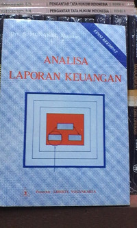 Image of Analisa laporan keuangan ; edisi ke empat