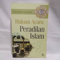 Image of Hukum acara peradilan Islam