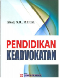 Image of Pendidikan keadvokatan