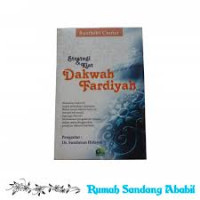 Image of Strategi dan kiat dakwah fardiyah
